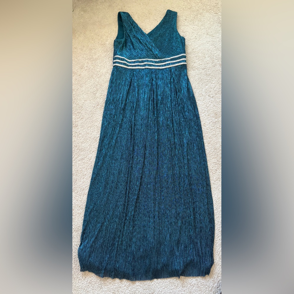 R&M Richards Teal Dress